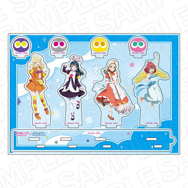 『ラブライブ!サンシャイン!!×ぷよぷよ』アクリルジオラマ B